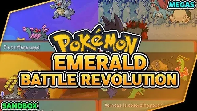 Pokémon Emerald Battle Revolution background